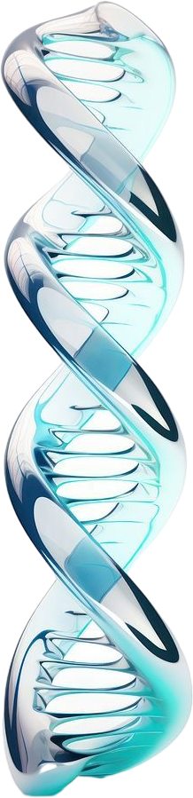 DNA helix decoration